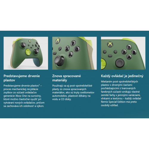 Xbox Wireless Controller Remix Special Edition + Play & Charge Kit