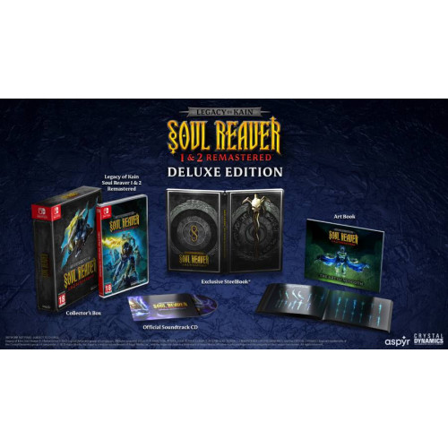 Legacy of Kain Soul Reaver 1&2 Remastered Deluxe Edition