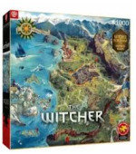 Gaming Puzzle: The Witcher (Wiedźmin) The Northern Realms Map 1000