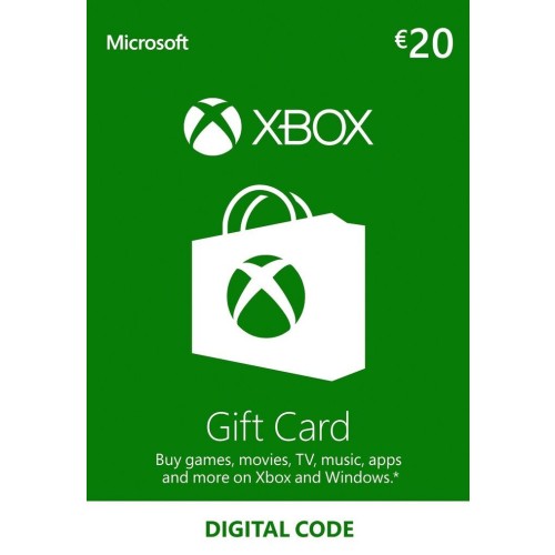 XBOX LIVE GIFT CARD 20 EUR