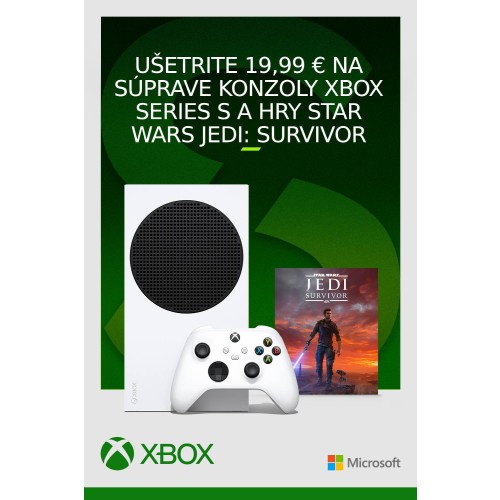 Microsoft Xbox Series S + Star Wars Jedi: Survivor Bundle