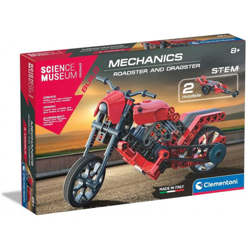 Science&Play Mechanické laboratórium Roadster a Dragster 2v1