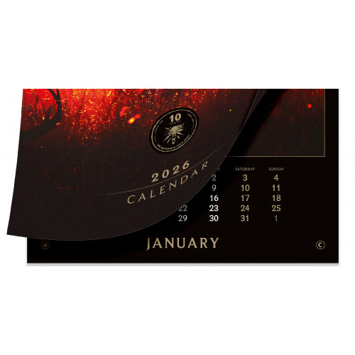GLO THE WITCHER 3: WILD HUNT 10TH ANNIVERSARY CALENDAR 2026