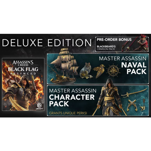 Assassin's Creed Black Flag Resynced Deluxe Edition PRE-PURCHASE