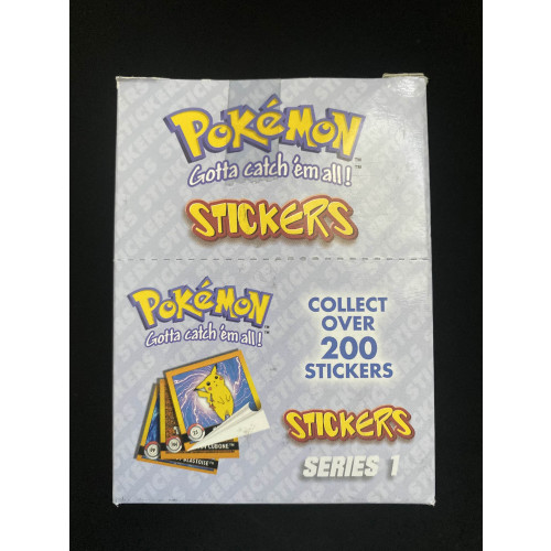 Pokémon TCG artbox series 1 stickers box 1999