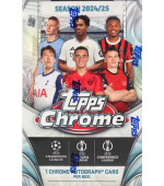 2024/25 Topps Chrome UEFA Club Competitions Soccer Hobby box