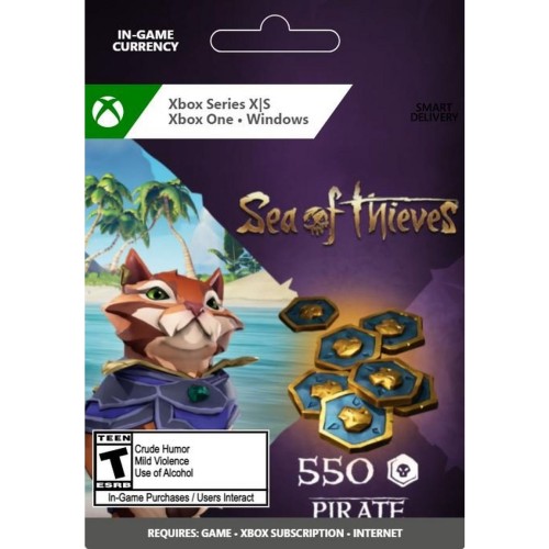 Sea of Thieves Castaway’s Ancient Coin Pack – 550 Coins