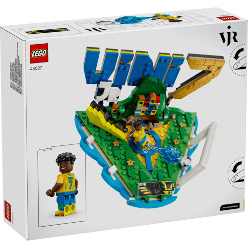 LEGO Edition 43027 Vini Jr. – Hviezdne momenty futbalu
