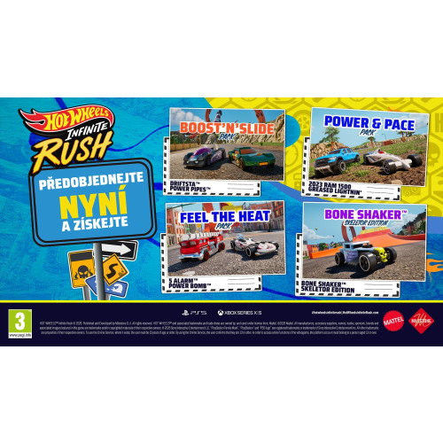 Hot Wheels Infinite Rush Day One Edition