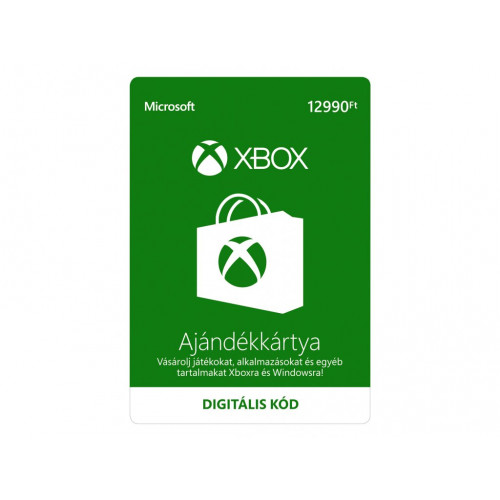 XBOX LIVE GIFT CARD 12990 HUF