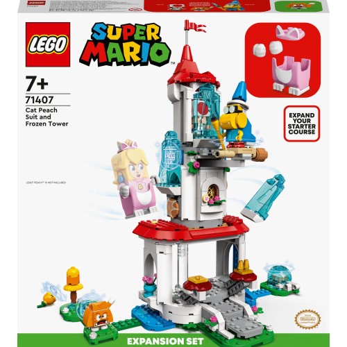 LEGO® Super Mario™ 71407 Mačka Peach a ľadová veža – rozširujúci set