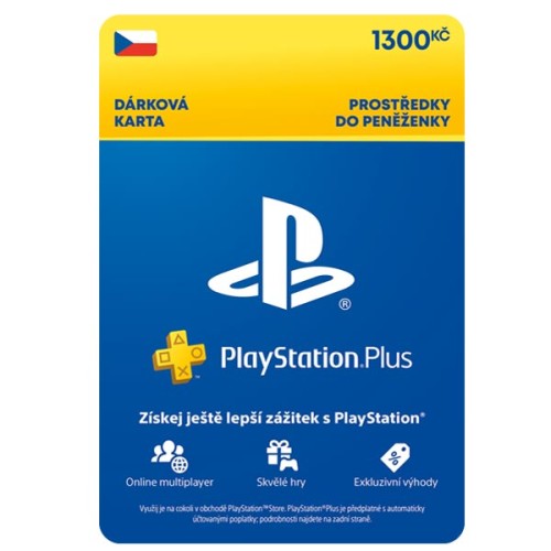 PlayStation Network Card 1300 CZK