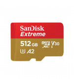 SanDisk Extreme microSDXC 512GB 190MB/s + adaptér