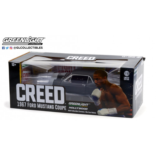 1967 Ford Mustang Coupe Matt - 1/18 Creed