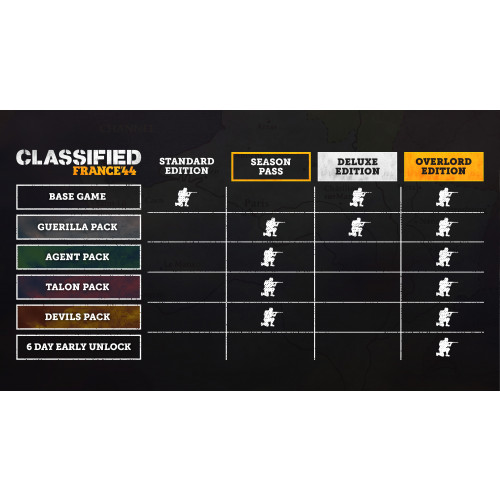 Classified: France '44 Standard Edition