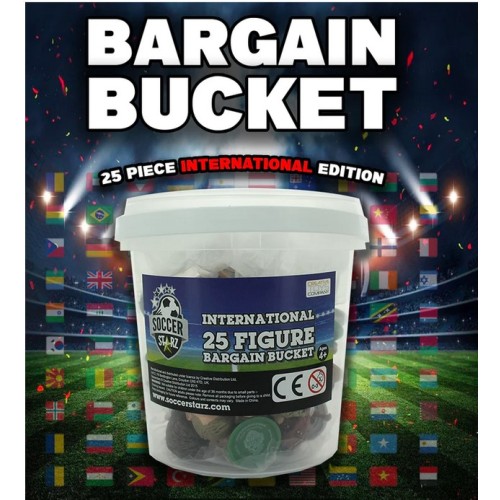 Soccerstarz - 25 Piece Bargain Bucket (International Version) /Figures