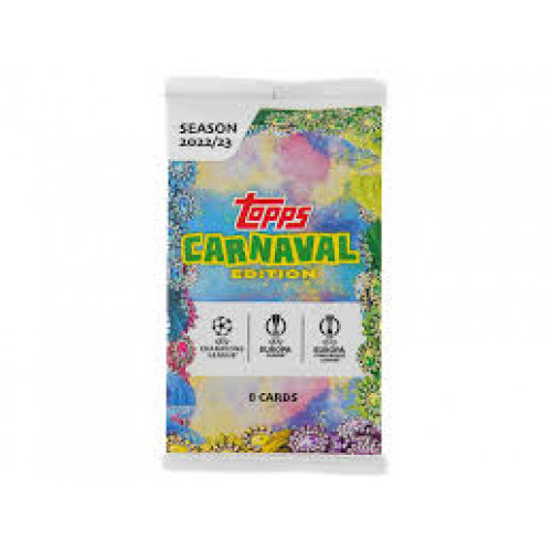 2022/23 Topps Carnaval Edition UEFA Club Competitions Soccer Hobby Booster