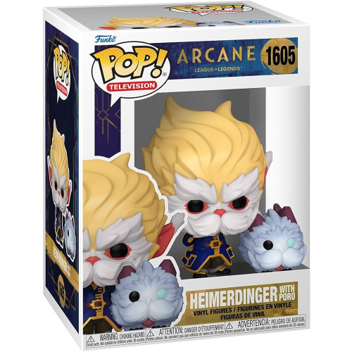 Funko POP! Arcane LoL - Heimerdinger with Poro