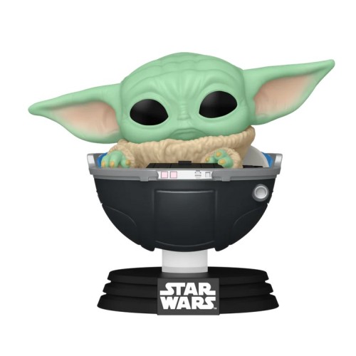 Funko POP: Star Wars: Mandalorian - Grogu w/Prama