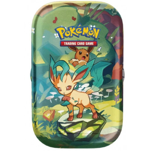 Pokémon TCG: Scarlet & Violet Prismatic Evolutions Mini Tin Leafeon