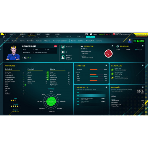 Tennis Manager 2022