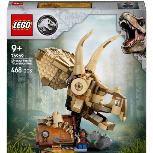 LEGO® Jurassic World™ 76969 Dinosauria: Lebka triceratopsa