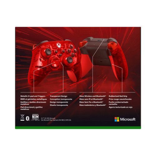 Microsoft Xbox Wireless Controller Translucent Series Pulse Cipher Special Edition
