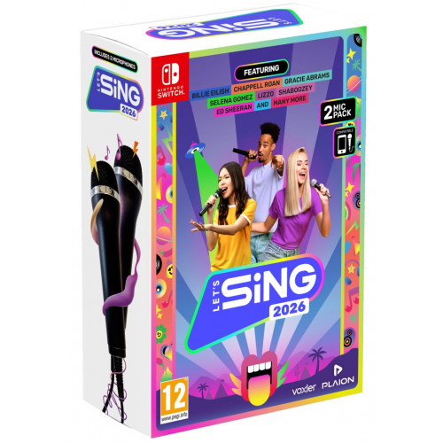 Let’s Sing 2026 + 2 mikrofony