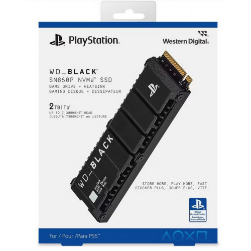 Western Digital Black 2TB SN850P HS for PS5