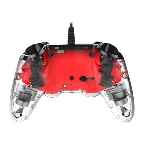 Herný ovládač Nacon Wired Illuminated Compact Controller – Red