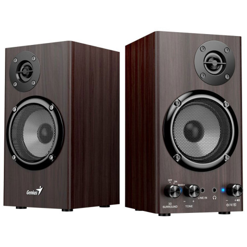 GENIUS Repro SP-HF520BT, tmavohnedá  použitý!