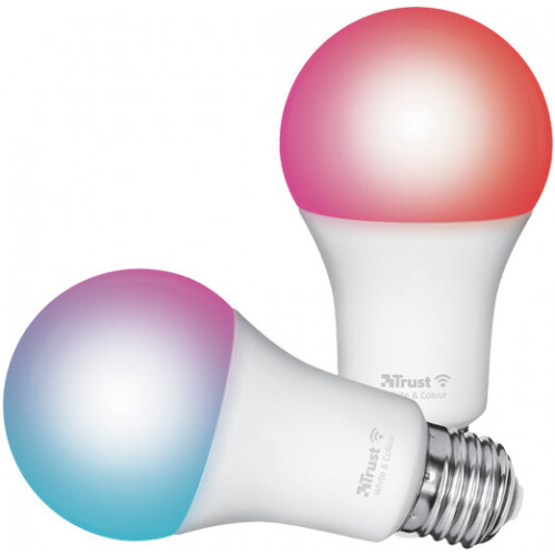 TRUST Smart Wifi LED RGB E27 žiarovka 2ks