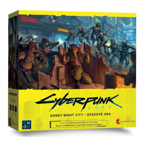 CYBERPUNK 2077: Gangy Night City - Desková hra