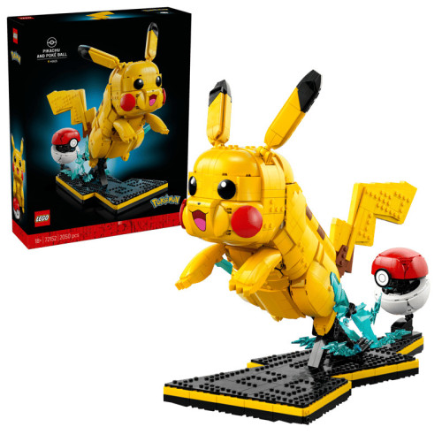 LEGO Pokémon™ 72152 Pikachu a Pokébal