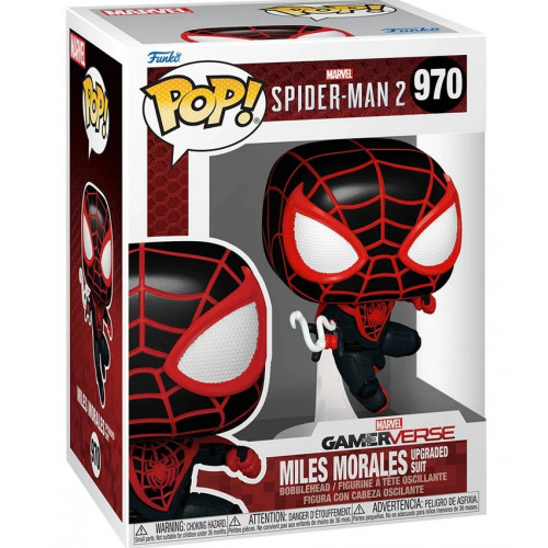 Funko POP Games: Spider-Man 2 - Miles Morales (Upgraded Suit)