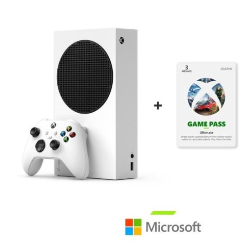 Microsoft Xbox Series S 512GB + Ultimate Game Pass na 3 mesiace