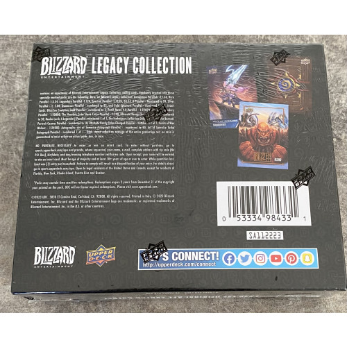 2022-23 Upper Deck Blizzard Legacy Collection Hobby Box | B1561