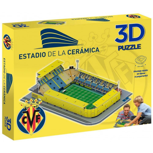 3D Stadium Puzzles - Villareal CF:  DE LA CERAMICA