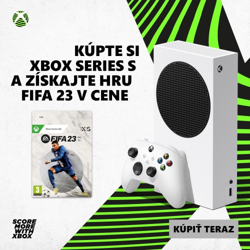 Xbox Series S + FIFA 23 zdarma !