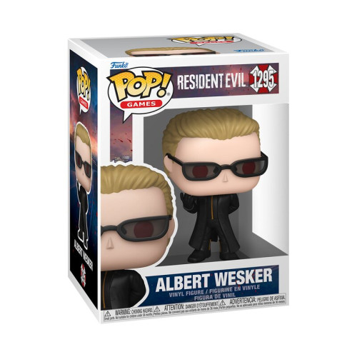 Funko POP Games: Resident Evil - Wesker