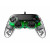PS4 Nacon Wired Illuminated Compact Controller Clear Green