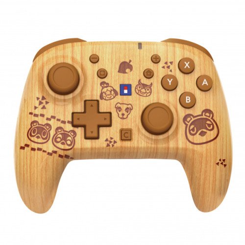 SWITCH 2 Wireless HORIPAD Turbo Wood Brown