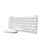 TRUST LYRA WL KEYBOARD & MOUSE US (myš+kláv) biela