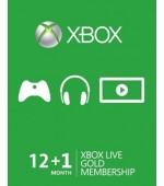 Xbox Live Gold 12+1m EU,US