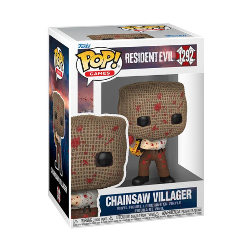 Funko POP Games: Resident Evil - Chainsaw Villager