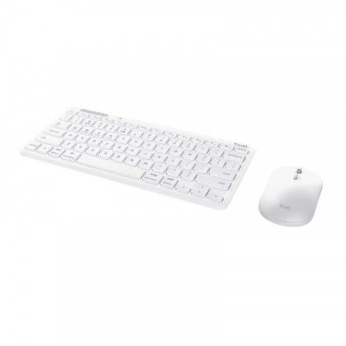 TRUST LYRA WL KEYBOARD & MOUSE US (myš+kláv) biela