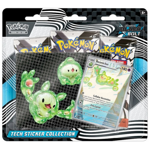 Pokémon TCG: SV10.5 - Black Bolt - Tech Sticker Collection