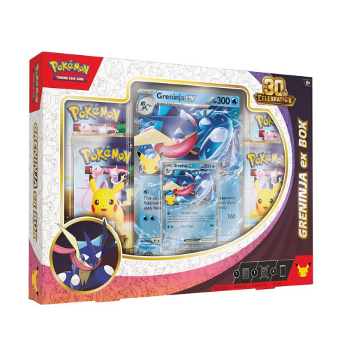 Pokémon TCG: 30th Celebration Greninja ex Box