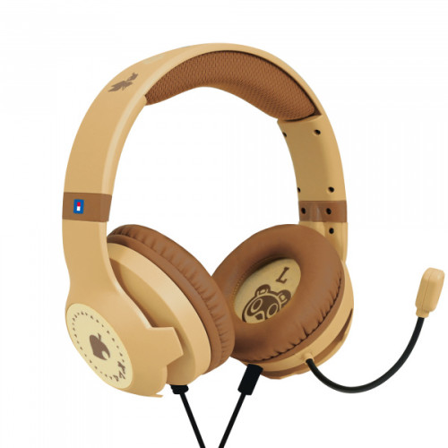 SWITCH 2 HORI Gaming Headset Wood Brown