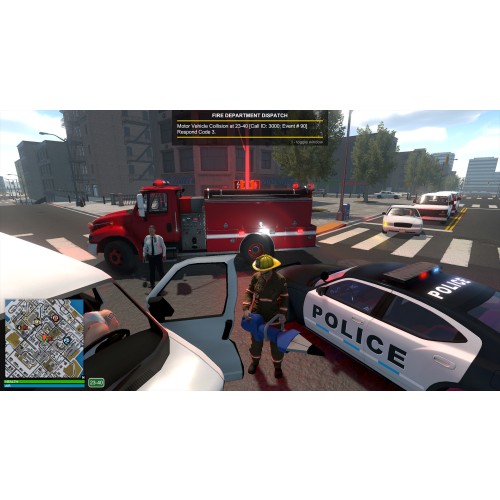 Flashing Lights: Police - Fire - EMS